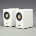 Aune X3 Multicolour Desktop 3 Full-range Speaker Hifi Mini Speaker Computer Speaker - White