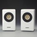 Aune X3 Multicolour Desktop 3 Full-range Speaker Hifi Mini Speaker Computer Speaker - White