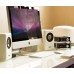 Aune X3 Multicolour Desktop 3 Full-range Speaker Hifi Mini Speaker Computer Speaker - White