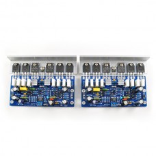 2pcs Boards L25 500W 4ohm KTB817 KTD1047 2SA1186 2SC2837 Amplifier Board 250W 8R