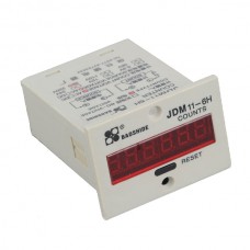Baoshide AC 220V 0-999999 Electronic Accumulate Counter AN-11 JDM11-6H