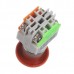 10A Electrical Red LED Mushroom Push Button Switch