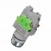 220V Signal Light 1NO 1NC Green Push Press Button Switch Locking Type