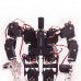 15DOF Biped Robotic Educational Robot Mount Kit +2pcs Alloy Clamp Claw + 15pcs Metal Servo Horn