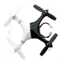 Taiji Balck+White 2.4G 3D 4 Channel Six-Axis GYRO Mini UFO Quadcopter Flying Saucer Aircraft