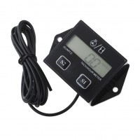 Hour meter Tachometer 2 & 4 Stroke Small Engine Spark For Boat/Motorcycle/Bike