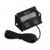 Hour meter Tachometer 2 & 4 Stroke Small Engine Spark For Boat/Motorcycle/Bike