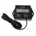 Hour meter Tachometer 2 & 4 Stroke Small Engine Spark For Boat/Motorcycle/Bike