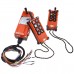 New 2 Transmitters 8 Channels Hoist Crane Radio Remote Control System 65-440V