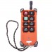 New 2 Transmitters 8 Channels Hoist Crane Radio Remote Control System 65-440V