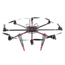 SkyKnight X8-1100 22mm Carbon Fiber Octocopter Multicopter Frame Kit for 5DII FPV Photography