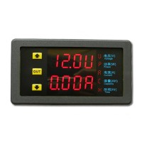 VAM9020 Dual-Digital LED Display VU Meter Voltage Current 20A 90V Voltmeter