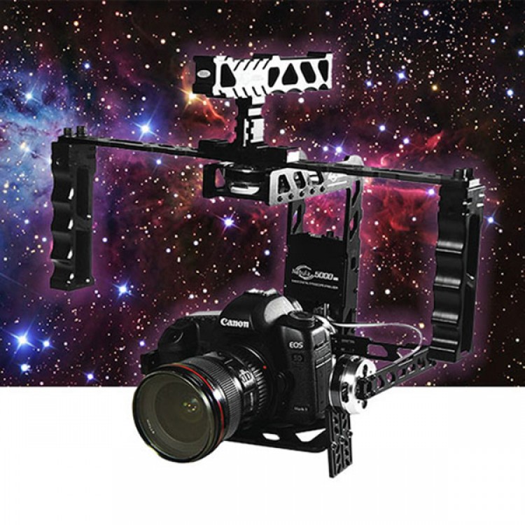 3 Axis Brushless Gimbal Three Axis Gyro Stabilizer for 5D2/5D3/6D/7D/D600/D700 DSLR FPV Aerial