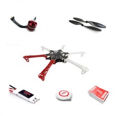 DJI NAZAM Lite Flight Control with GPS Combo+ DJI FPV F550 Quadcopter Motor ESC Propeller ARF Kit