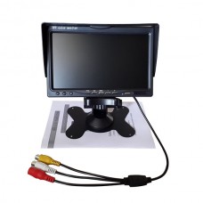 7 inch Professional FPV Monitor Color LCD Monitor w/ Audio Output for Ground Station (800x480) Aerial Photography