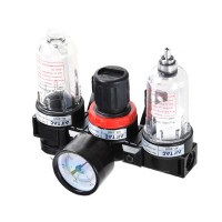 AC2000 Air Source Regulator Lubricator Treatment Unit Pneumatic Lubricator+Filter+Regulator