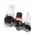 AC2000 Air Source Regulator Lubricator Treatment Unit Pneumatic Lubricator+Filter+Regulator