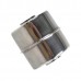 28x28x9.5mm Stainless Steel Magnetic Float Switch Floating Ball 2Pack