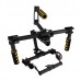 FPV 3 axis DSLR Handle Gimbal Carbon Fiber Stabilized Camera Mount for 5DII FPV Photography