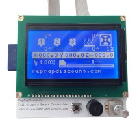 Smart Controller RAMPS 1.4 LCD 12864 LED Turn On Control For 3D Printer