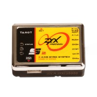 Tarot ZYX-S2 ZYX V2 3 Axis Flybarless Gyro ZYX23 Gyro Gyroscope for RC Helicopter Airplane