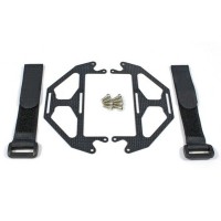 CF 3K Carbon Fiber Battery Mount Plate Board w/ Bind Strap for DJI Phantom