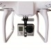 Gopro Hero 2 3 Universal FPV Camera Mount Gimbal for DJI Phantom Quadcopter Carbon Fiber Version