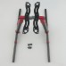 180mm Height Carbon Fiber Landing Skid Gear Upgrade Kit for DJI Phantom FPV Quadcopter