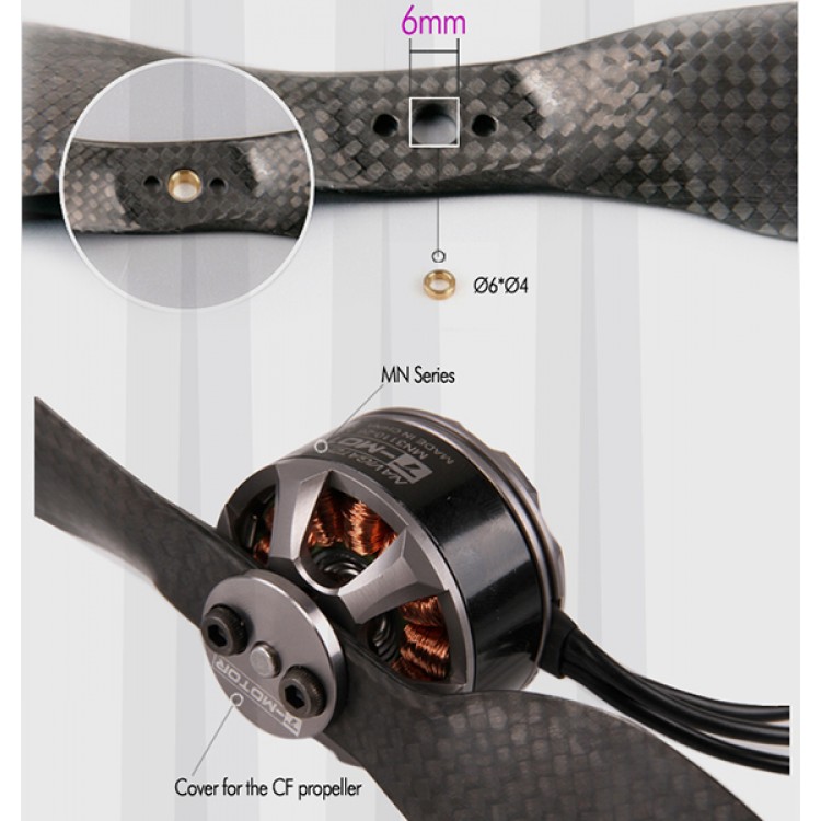 TMotor Tiger Motor Professional Propeller 1861 18"x6.1" Carbon Fiber