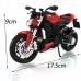 1:12 Red Ducati "STREETFIGHTER" Die Cast Model Motorcycle Bike 2010