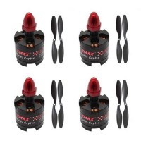 4x EMAX Multi copter motor MT2213-935KV & 1045 PROP COMBO 3s lipo 850G Thrust 