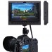 FPV Monitor 7" LILLIPUT 5D-II/O/P On DSLR Camera Field HD 1080p Monitor HDMI For Canon 5D II