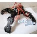 12 DOF Spider Robotic Aluminium Robot Beast Mount Kit Four Legg Educational Toys