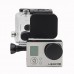 Black Protective Camera Lens Cap Cover + Housing Case Cover For Gopro HD Hero 3