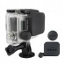 Black Protective Camera Lens Cap Cover + Housing Case Cover For Gopro HD Hero 3