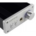 Topping D3 24Bit 192kHz USB Optical Coaxial BNC DAC Headphone Amp Amplifier Silver