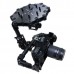 3 Axis Carbon Fiber Brushless Gimbal DSLR Camera Mount PTZ w/ Motors for FPV Photography