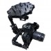 3-axis CF Brushless Gimbal Camera Mount PTZ w/ Alexmos Controller & Motor for 5D 7D Cameras FPV Aerial Photography