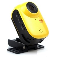 HD1080P 12M Outdoor Sport Helmet Action Waterproof Mini DV Car Camera Cam SJ1000-Yellow