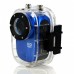 HD1080P 12M Outdoor Sport Helmet Action Waterproof Mini DV Car Camera Cam SJ1000-Blue