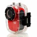 HD1080P 12M Outdoor Sport Helmet Action Waterproof Mini DV Car Camera Cam SJ1000-Red