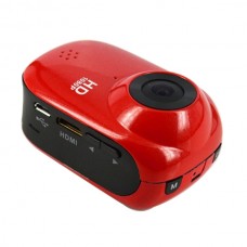 HD1080P 12M Outdoor Sport Helmet Action Waterproof Mini DV Car Camera Cam SJ1000-Red