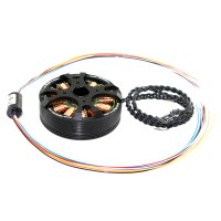 iPower Gimbal Brushless Motor GBM5208H-180T Hollow Shaft w/Slip Ring for 600-1500g Gimbal FPV