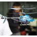 Original DFD BBS777 Shatter Resistance 3.5 Channels RC Helicopter Blue Alloy Radio Metal Remote Control Helicopter HM Toy