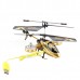 F105 Mini Avatar 4CH RC Remote Control Helicopter With Gyro LED Golden Children Toy