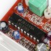 MUSE SA50 68W x2 T-AMP Amplifier TDA7489L EQ Bass Treble w/ Power Adapter-Black Panel