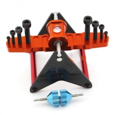 Multifunction Carbon Fiber Magnetic Propeller Balancer Prop 2-5MM FPV 250-700 Helicopter Multicopter