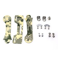 Green Camouflage DJI/Futaba/JR/WFLY/Walkera TX Mount Holder For 7" LCD 