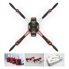 DJI F450 ARF Hexacopter & H3-2D FPV GoPro Gimbal & Naza-M V2 IOSD Mini LK-24BT 2.4G Datalink 16WP & Can Hub Combo