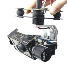 Gopro 1/2/3 Universal FPV Aerial Photography 3-axis Brushless Gimbal Camera Mount PTZ w/Motor & Gimbal Controller 